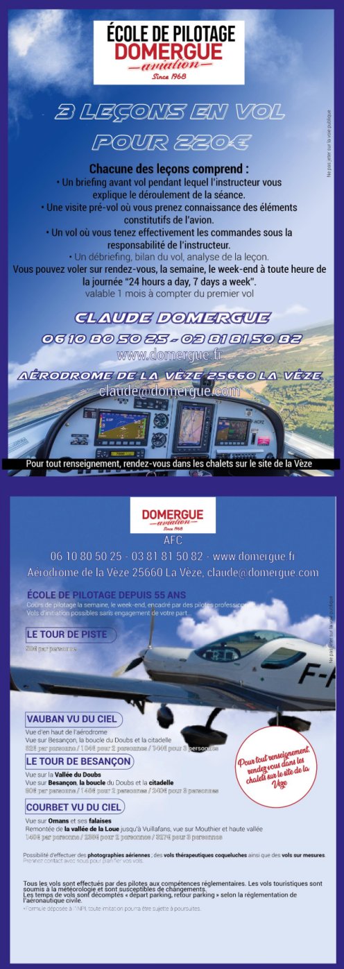 Domergue aviation brochure 2022